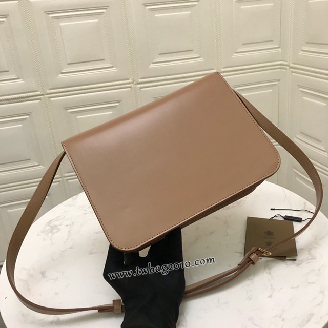Burberry專門店新款中號TB專屬標識皮革鎖扣包 巴寶莉經典爆款皮革單肩斜背女包 yxb1367